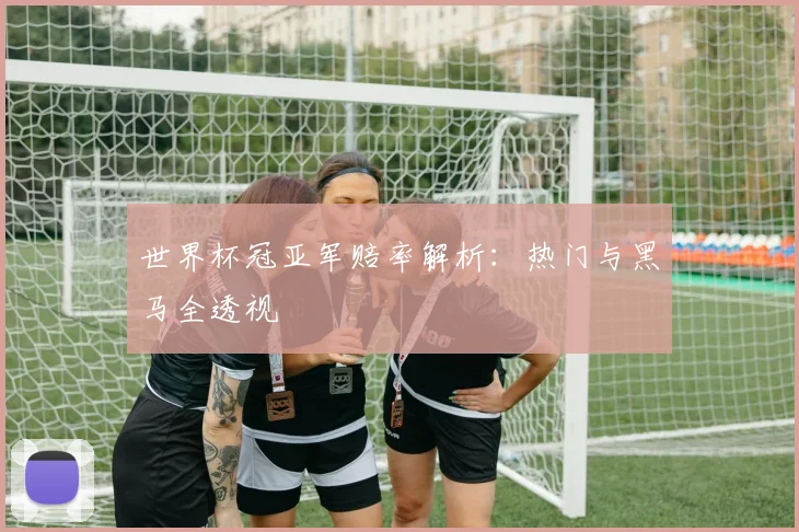 世界杯冠亚军赔率解析：热门与黑马全透视